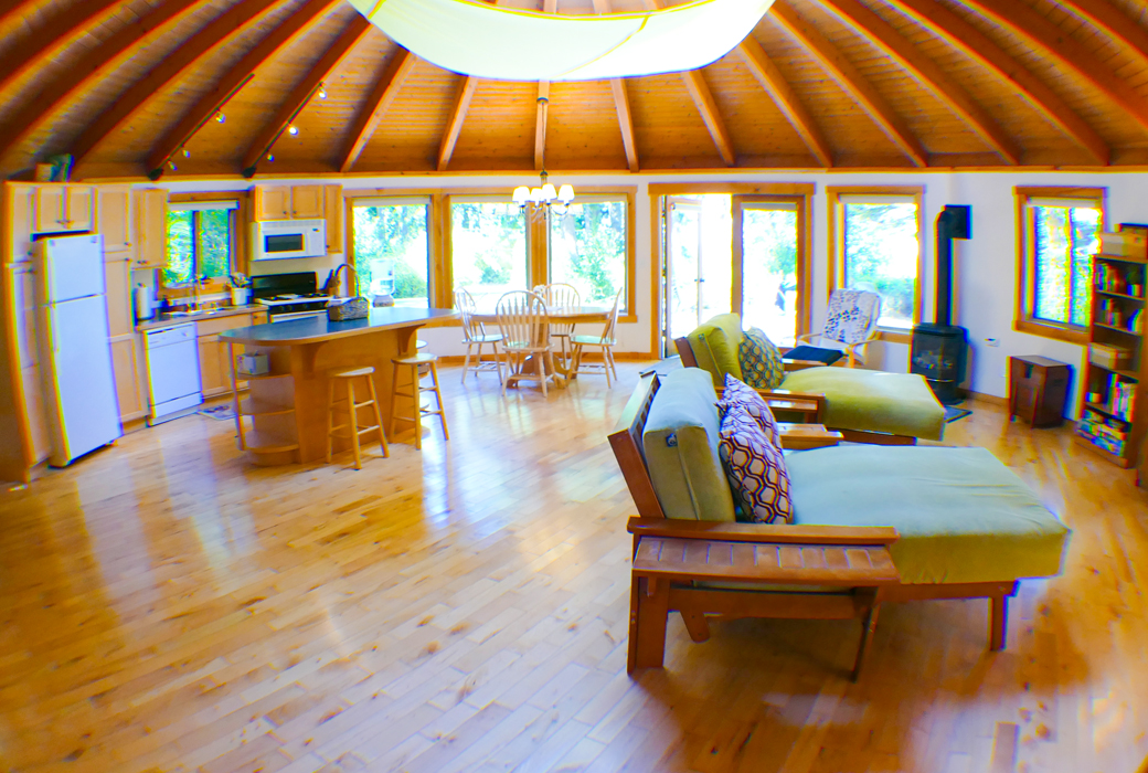 Open living dining